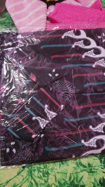 Batik Couple Keluarga Sania Ruffle Ori Ndoro Jowi Dnt Kupu Putih