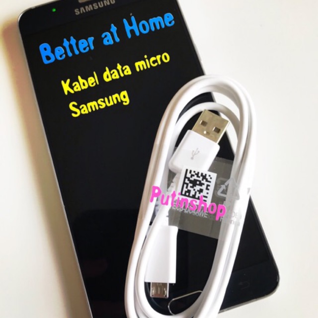 (P) Kabel cable data micro samsung 100%