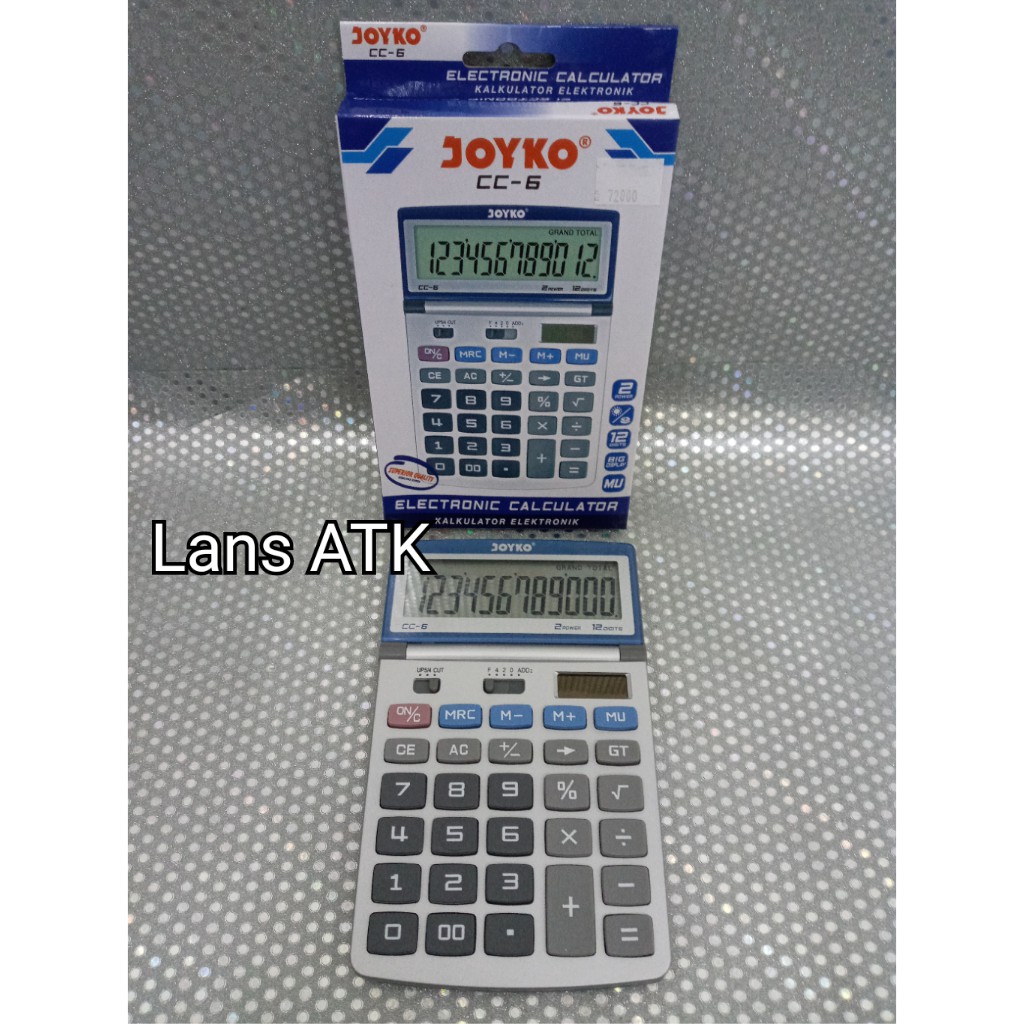 

Joyko Calculator / Kalkulator CC-6 joyko