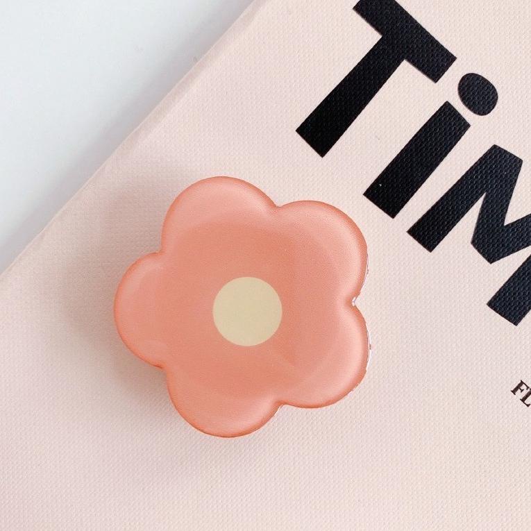 "MYR.19Au22ž" POPSOCKET FLOWER BUNGA ACRYLIC KOREA LUCU / PHONE GRID POP SOKET CHARACTER AKRILIK KOR