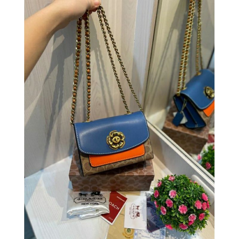 Tas Wanita IMPORT COACH STUDED MINI+BOX