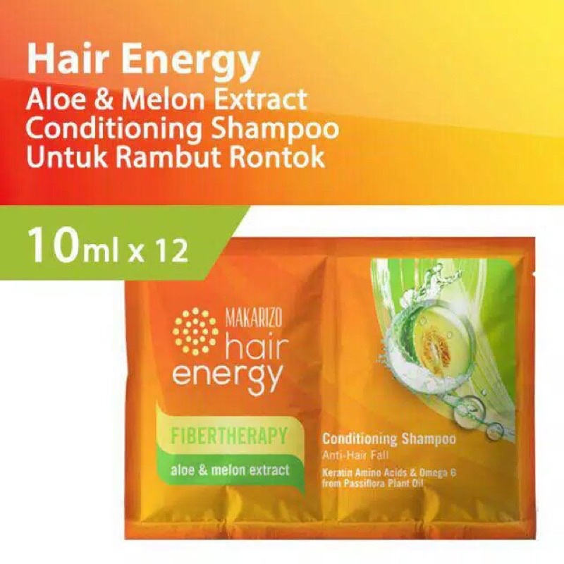 MAKARIZO SHAMPOO HAIR ENERGY+ CONDITIONER 10mL (1 PCS/6PCS)