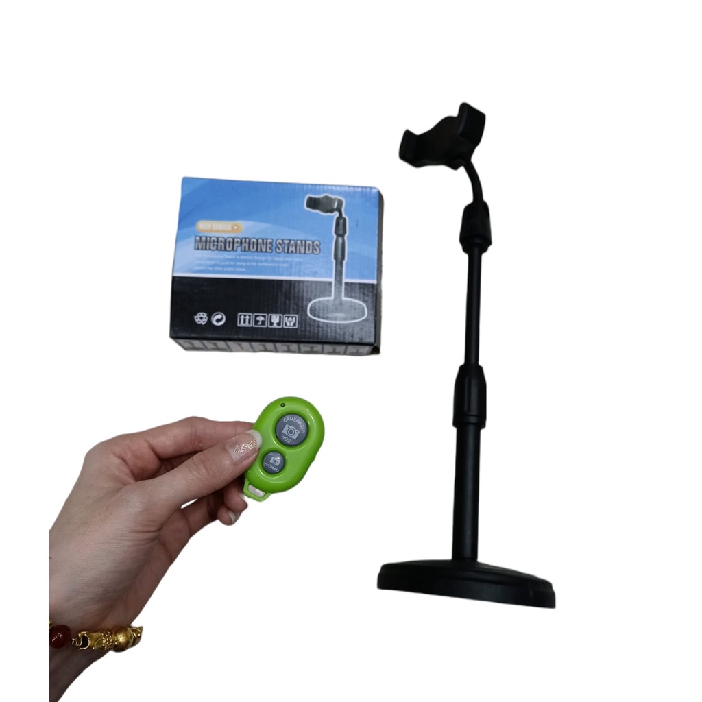 UPT - PHONE HOLDER HD25 + TOMSIS REMOTE BLUETOOTH SHUTTER