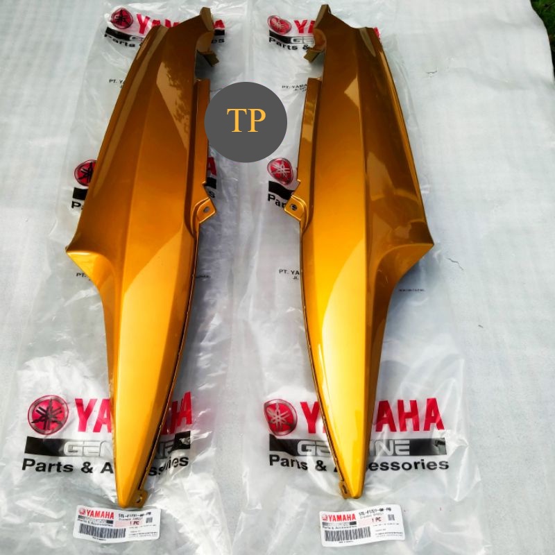 Cover Body Sayap Samping Mio Karbu/Smile/Sporty Kuning/Gold/Emas Original Yamaha 5TL-F1721 5TL-F1731