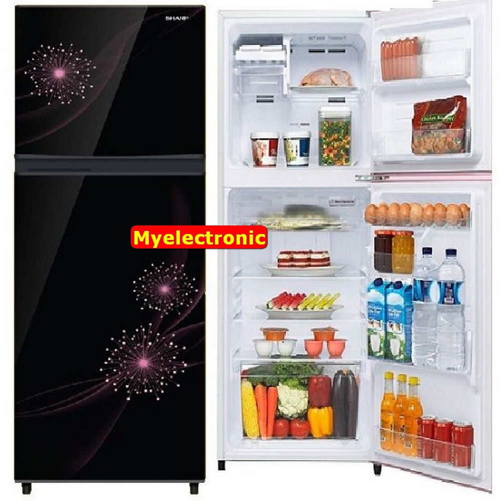 Kulkas Sharp Sj 237 Mg Dp Db 2 Tu Xtra Big Freezer 187 Liter Indonesia