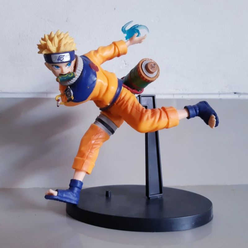 Action Figure Ninja Naruto - Mainan Miniatur Anime Figur Stand Anak rasengan