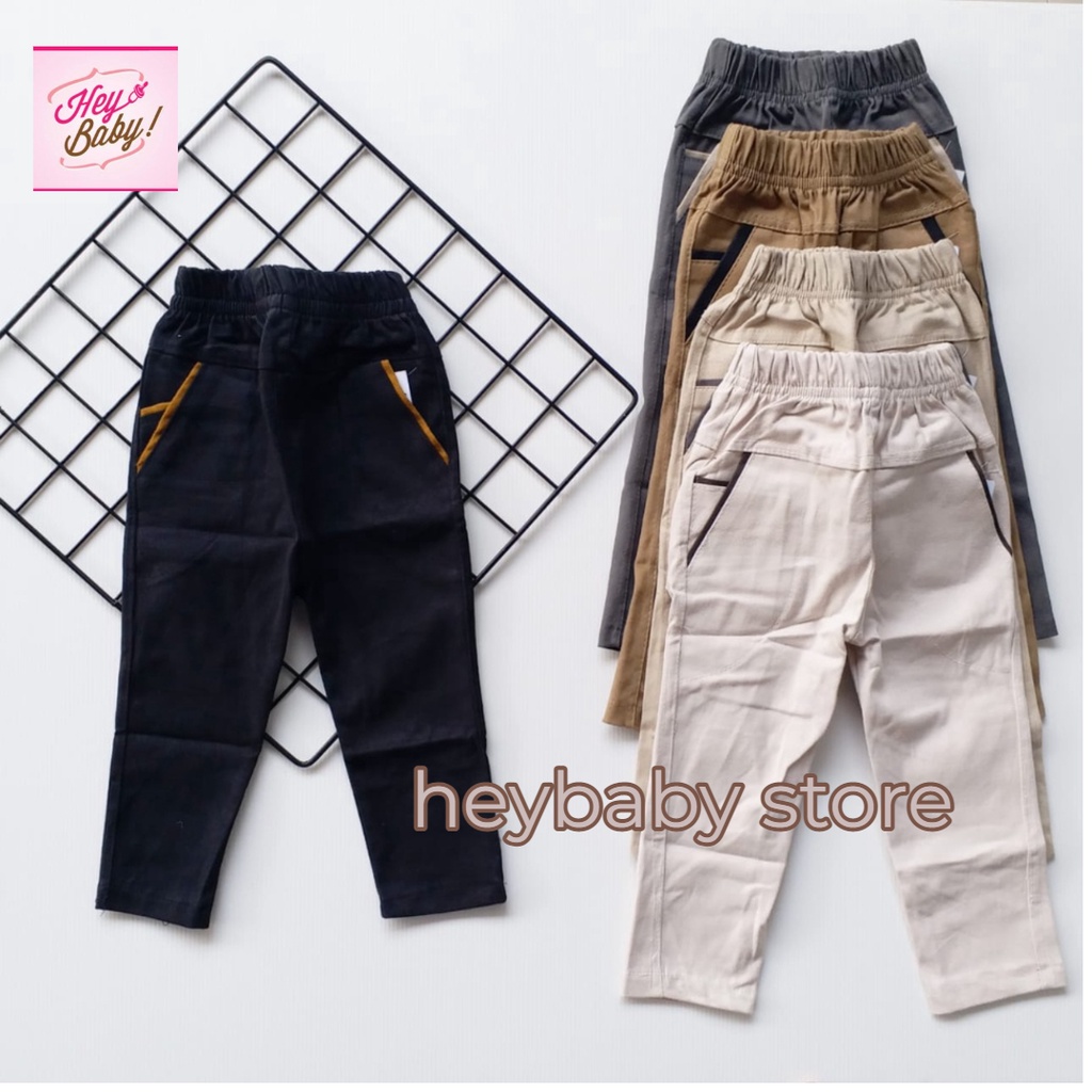 heybaby CELANA CHINO PANJANG Celana Anak 1thn s/d 9thn Laki-laki Dan Perempuan Bisa Pilih