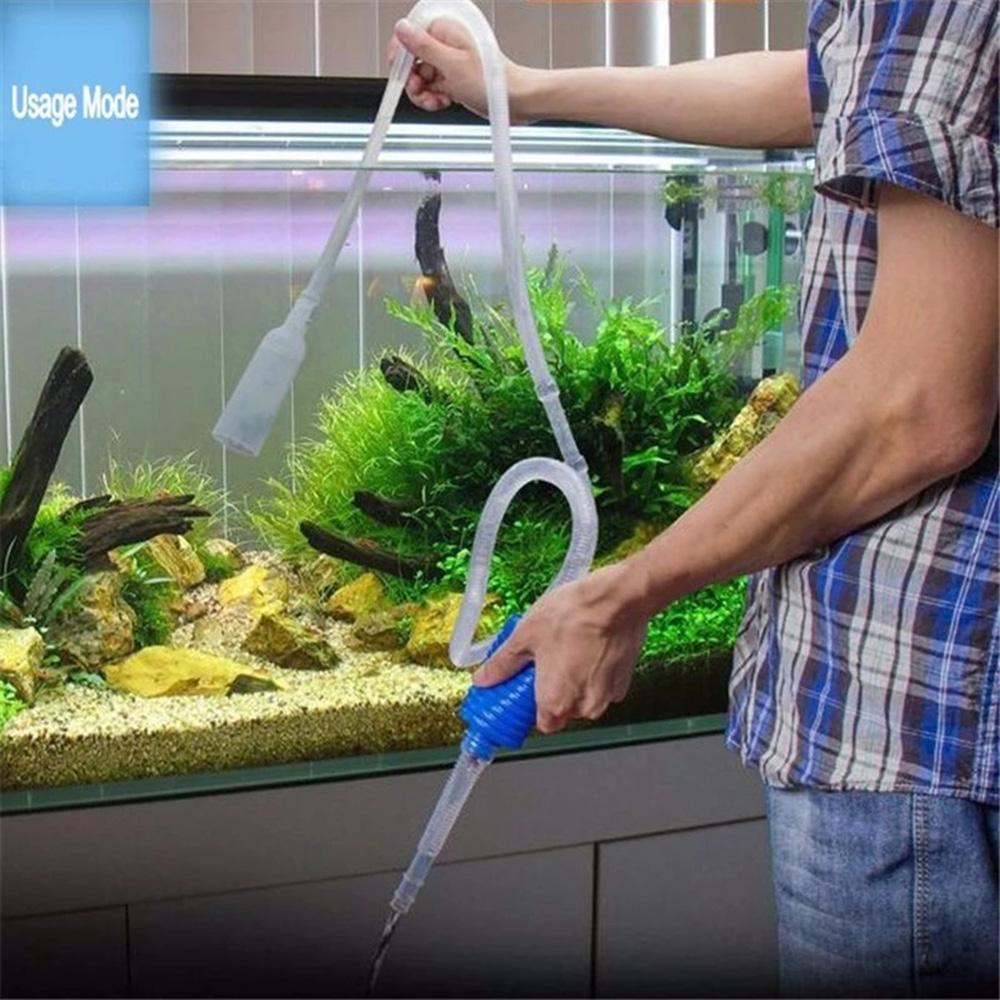 Solighter Fish Tank Cleaner New Filter Alat Pembersih Krikil Drainer