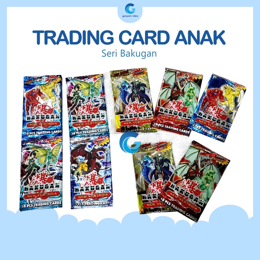 Trading Card Bakugan Mainan Kartu Anak Bakugan