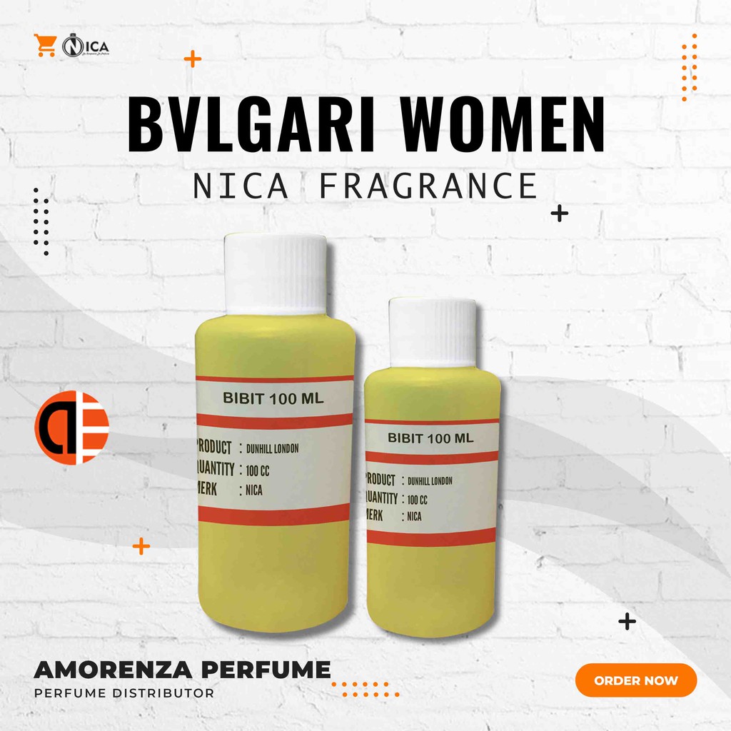 Bibit Parfum Murni BULGARI W0MEN  - BULGA WOMEN Nica Fragrance 100ml