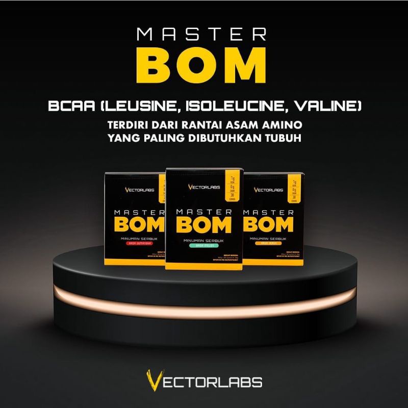 Vectorlabs Master BOM 1 Box 30 sachet BCAA Protein Post Workout