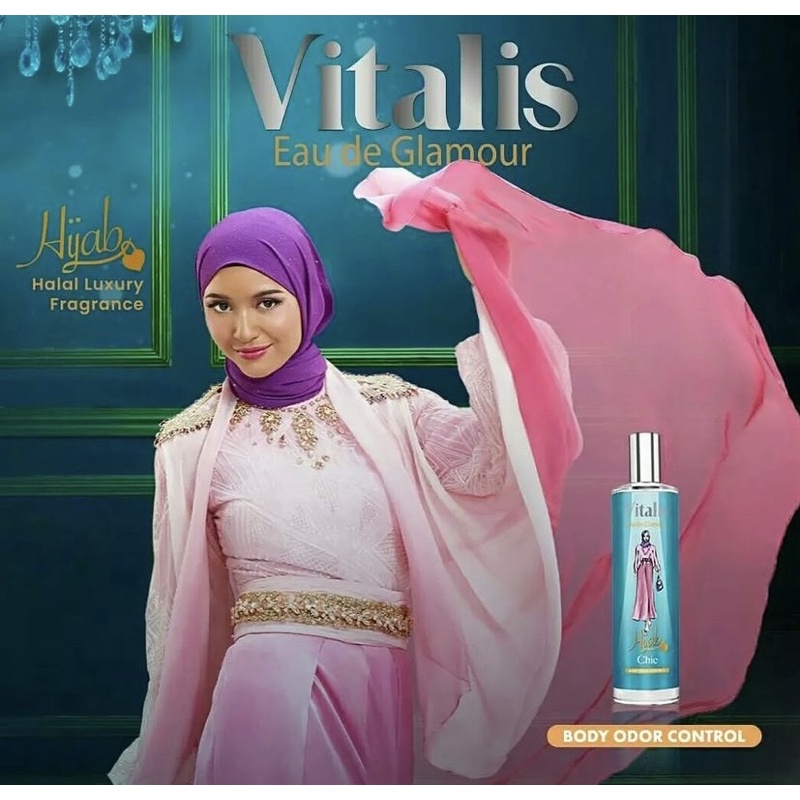 VITALIS EAU DE PARFUM GLAMOUR HIJAB/PARFUM VITALIS HIJAB 100 ML