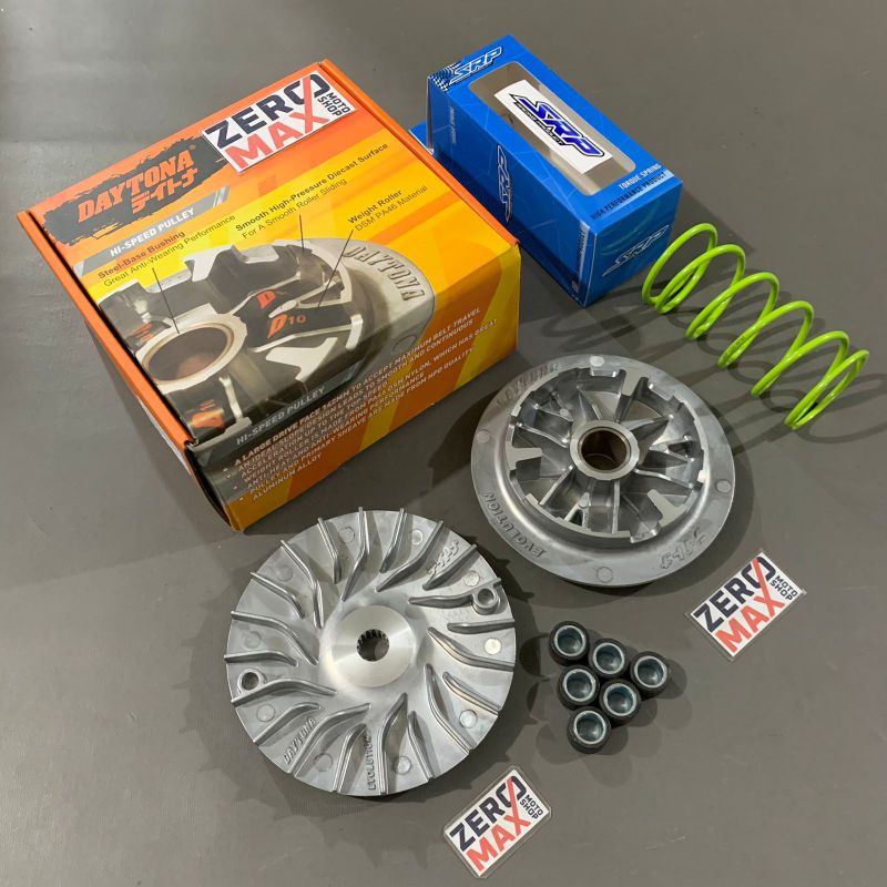 Paket Pulley Roller CVT DAYTONA Per CVT 1200 RPM SRP Aerox 155 Old Lexi 125 Original