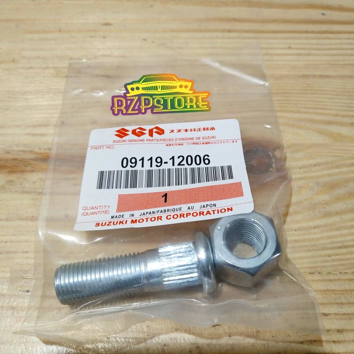 Baut Roda Pendek Suzuki Futura / Carry 1.3 1.5 Karbu Injeksi Original