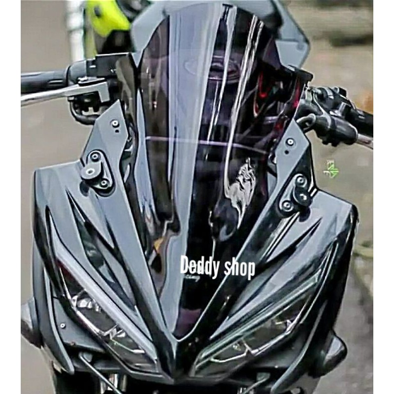 Visor | windshield CBR150R K45G facelift full jenong super tinggi tahun 2016 2017 2018 bergaransi