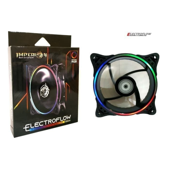 Imperion ElectroFlow Fan Casing PC 12Cm Ring RGB Multicolour