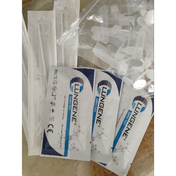 Alat Swab Antigen Lungene Biru Import