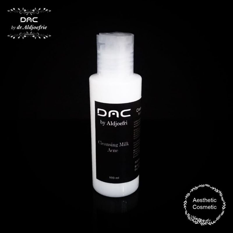 Cleansing Milk Acne Skin DAC by dr.Aldjoefrie Skin Care BPOM