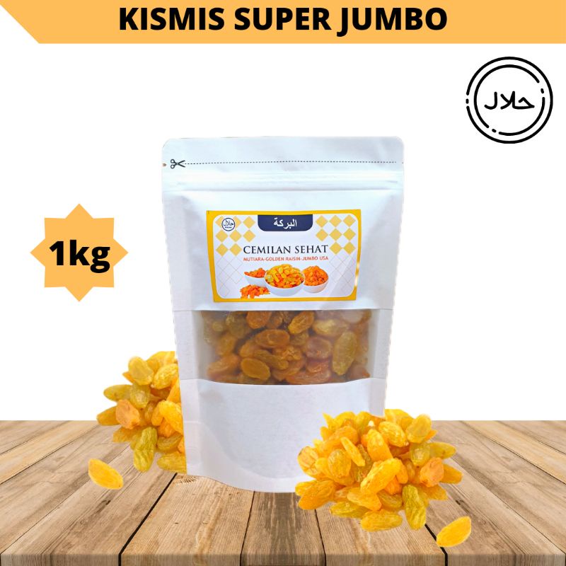 

Kismis manis super jumbo cemilan anggur sehat import 1kg