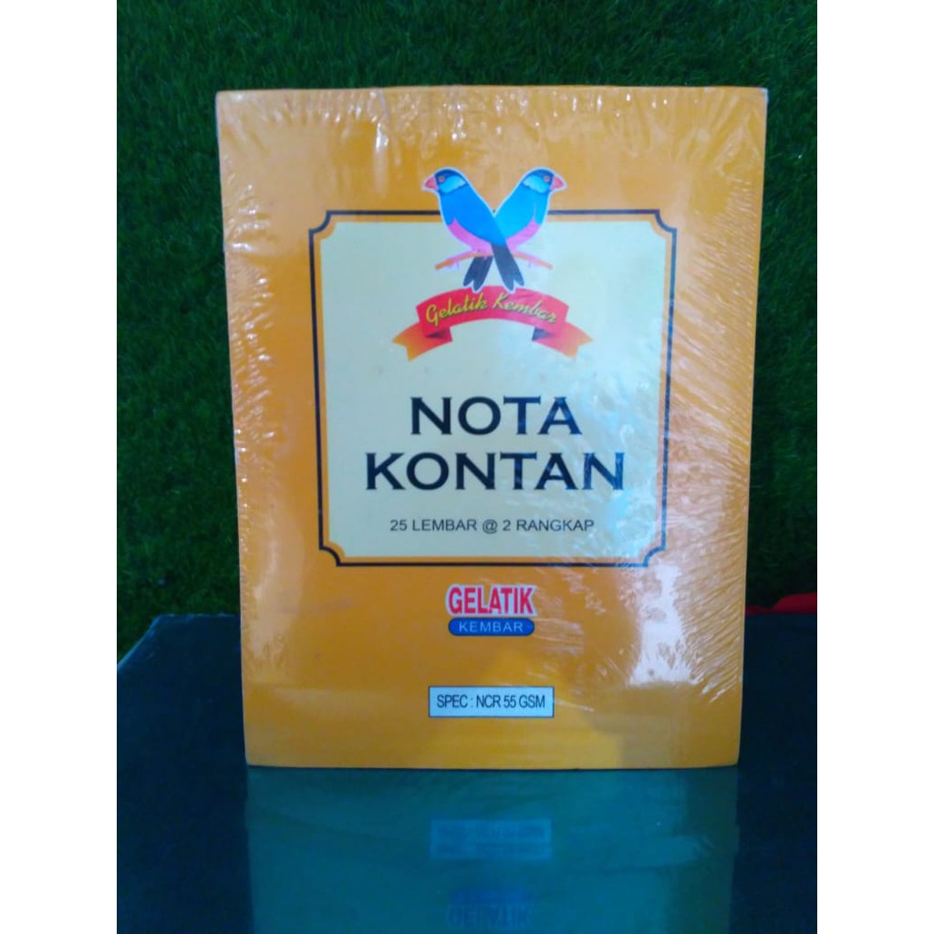 BANYAK DIBURU!!! Nota Kontan Besar Gelatik Kembar 2 ply/Buku Nota/Nota Kontan