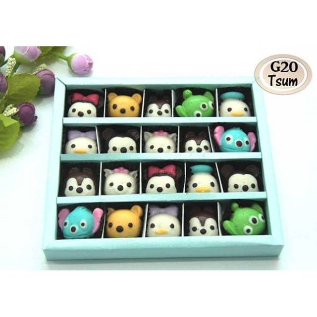 

Coklat Tsum Tsum, Coklat Karakter