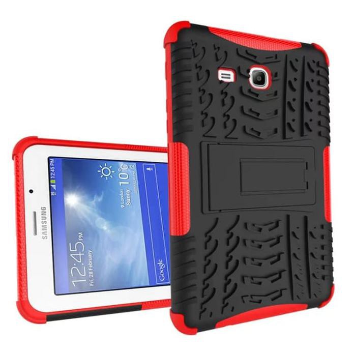 NEW SAMSUNG TAB 3 LITE 3V T110 T111 CASE CASING BACK COVER HP RUGGED ARMOR MIJOSHOP