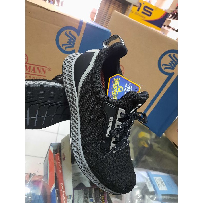 Sepatu Weidenmann Wolvo 01 Hitam Original