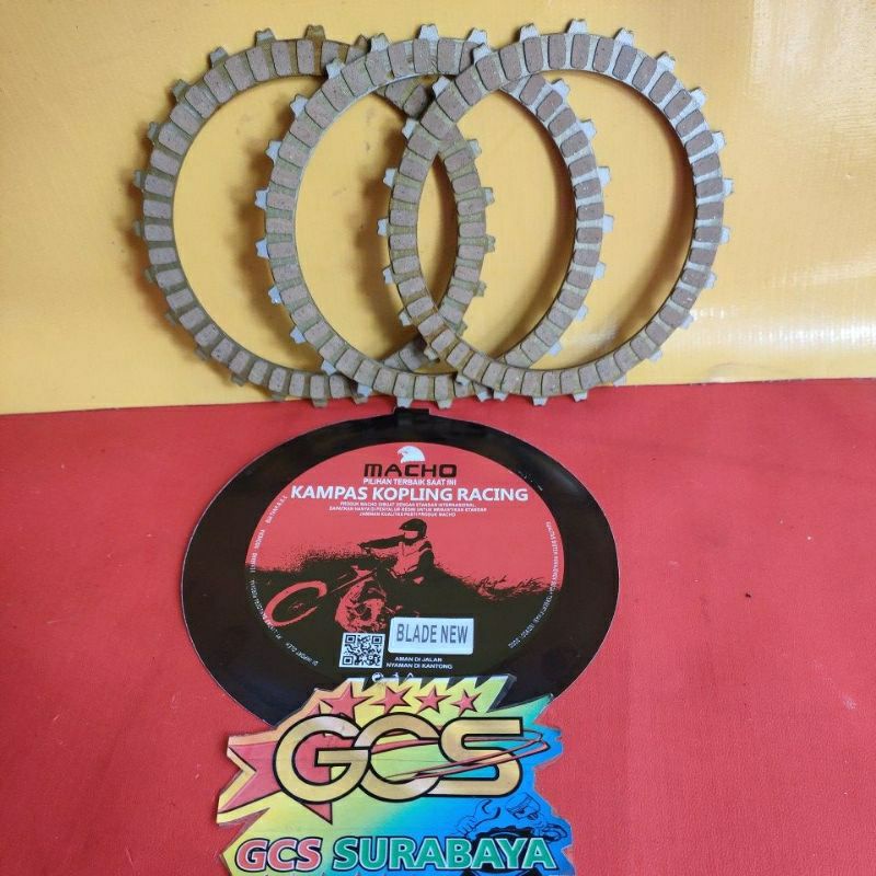 kampas kopling racing blade new,supra x,revo lama,supra fit