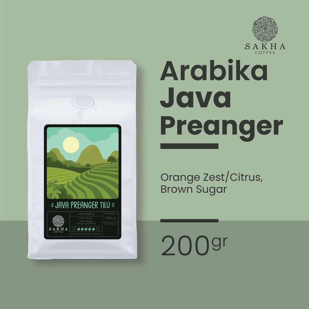 

Biji Kopi Bubuk Arabika Java Preanger Tilu Tiwus Pangalengan Arabica Coffee Beans Espresso Dan Manual Brew Gunung Jawa Barat Single Origin Coffe Roast Beans Roaster Sakha Roastery 200 Gram