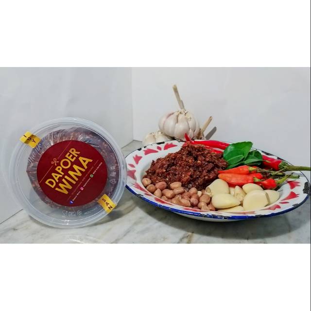 

SAMBEL PECEL KEDIRI 250 GRAM LEVEL "SANTUY" by DAPOER WIMA