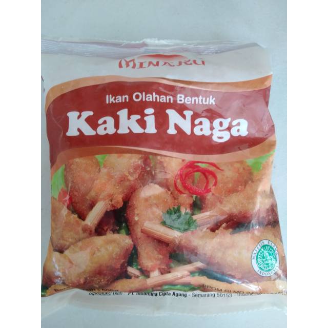 Minaku kaki naga 500gr (nugget ikan)