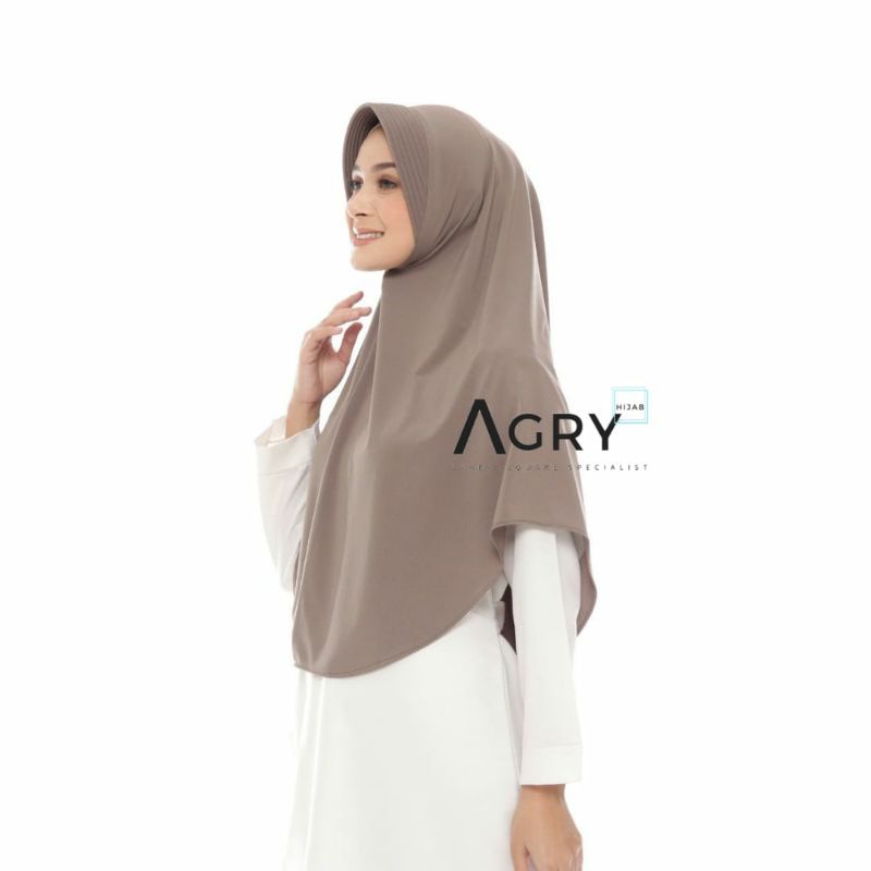 ᴀɢʀʏ Jilbab Instan Jumbo Jersey Premium