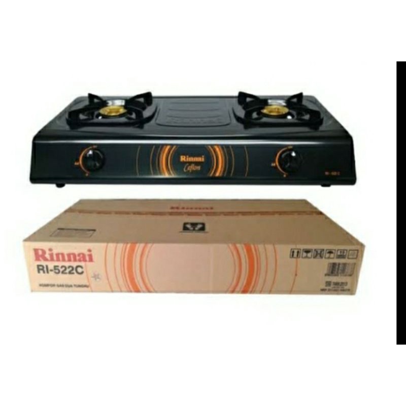 kompor rinai 522c kompor 2 tungku