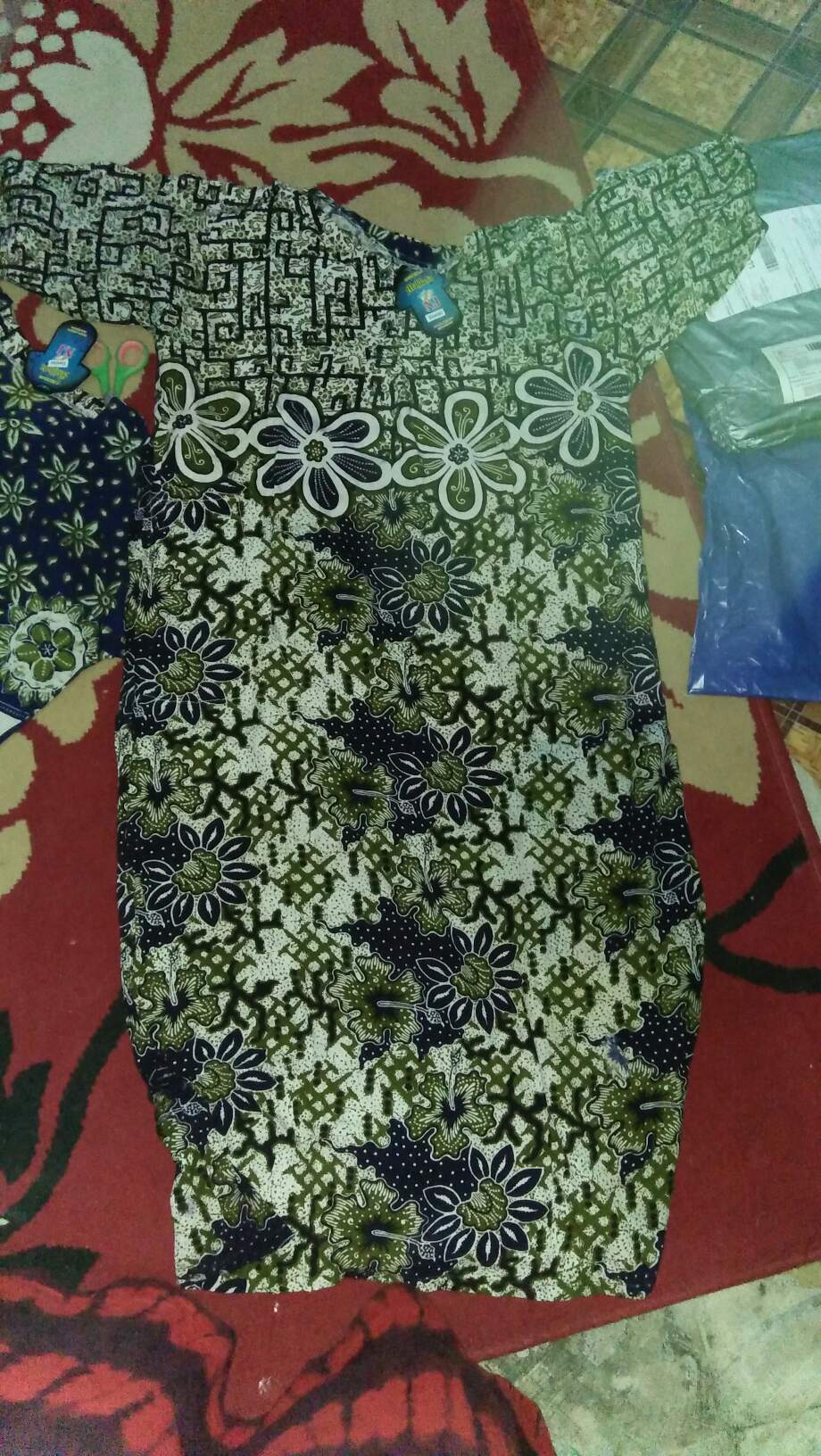 Maura Couple - Sania Ruffle Batik Couple Ori Ndoro Jowi Dnt Garansi Termurah Shopee