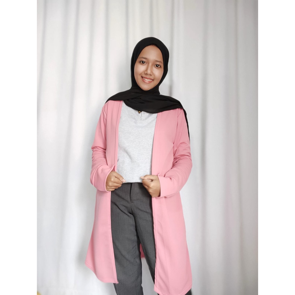 FARRA LONG CARDI / CARDIGAN WANITA/Outer O.6001  long cardi