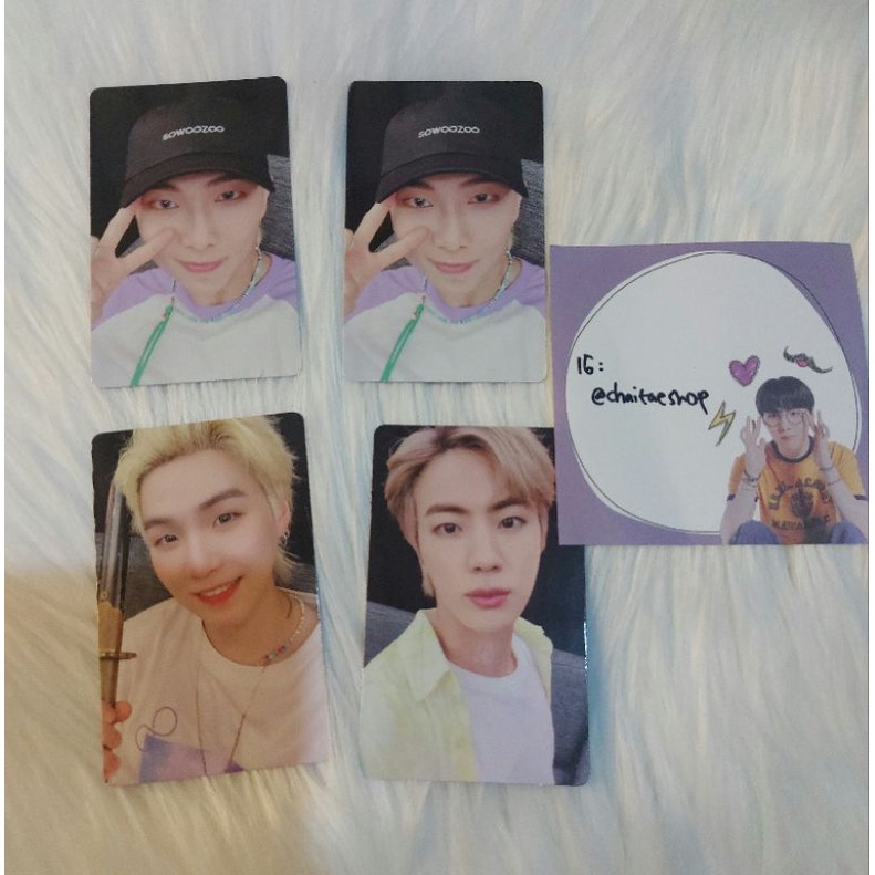 Official BTS Photocard Bluray Muster Sowoozoo RM, Jin, Suga