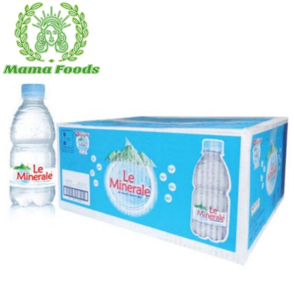 

Air Minum LE MINERALE 330ml Kemasan Botol Mini Kecil Isi 24 Btl MAYORA