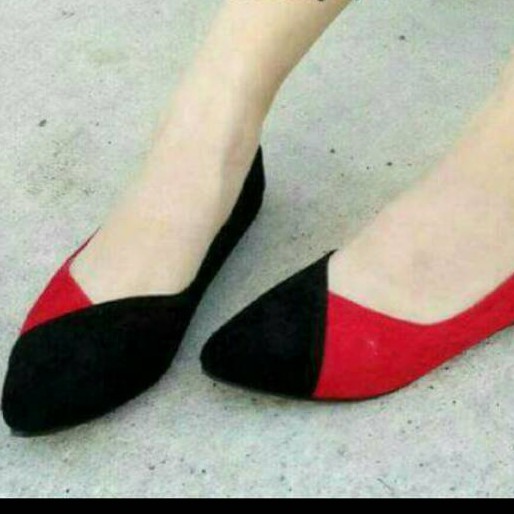 NunuLisaTan - Termurah Real Pic Flat shoes Wanita teplek balet casual