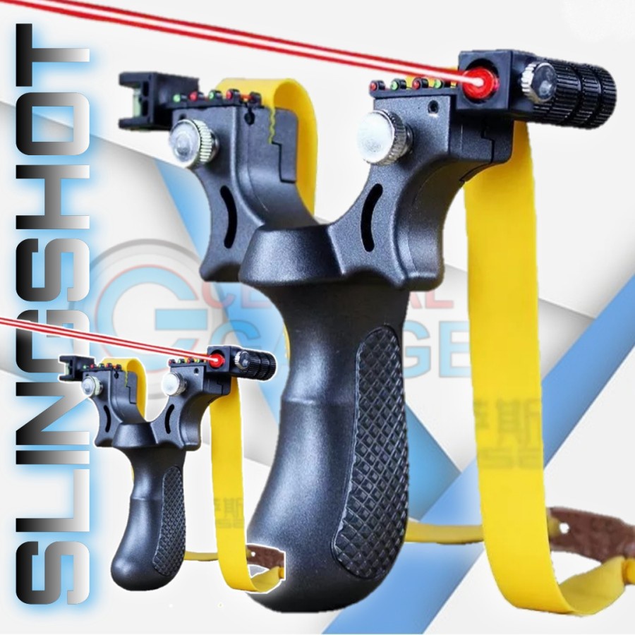 Ketapel Berburu Ketapel Tactical Catapult Big Power dengan Laser - FER