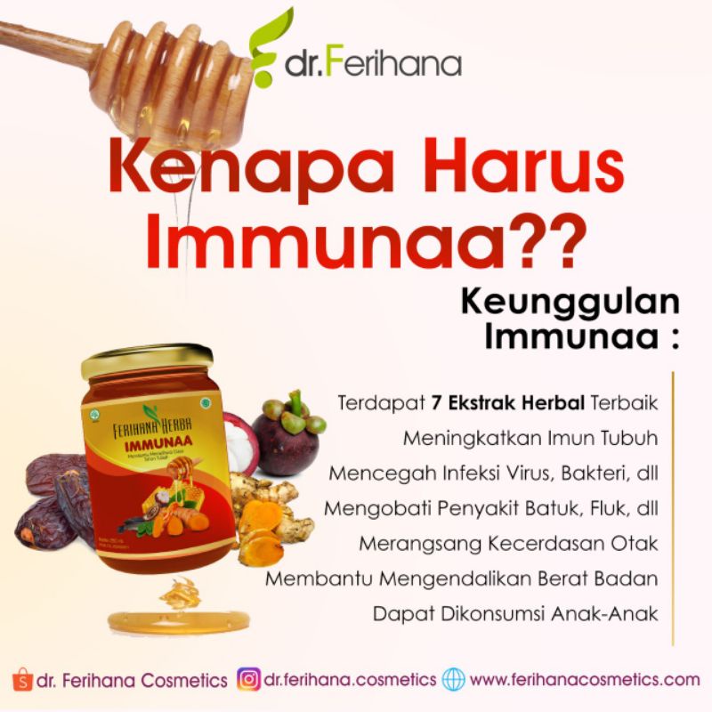 (Ferihana Herba) Madu Immunaa