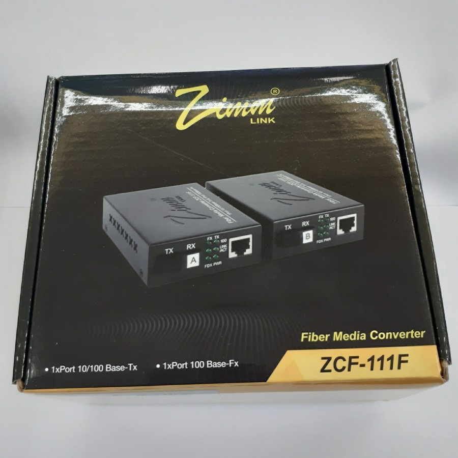 Zimmlink Media Converter ZCF-111F