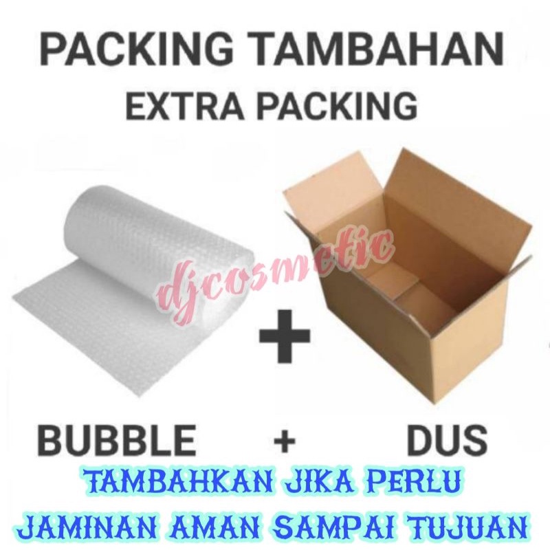 

[BACA DESKRIPSI] Extra Bubble Wrap Dan Dus