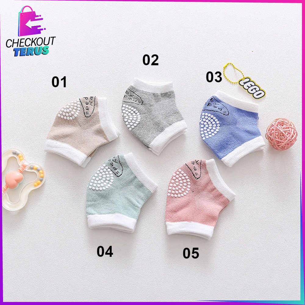 CT P7 P10 Pelindung Lutut Anak Bayi Anti Tergelincir Baby Kneepad Knee Protector Kaos Kaki Murah Import Kaos Kaki Lutut Lucu Pelindung Lutut