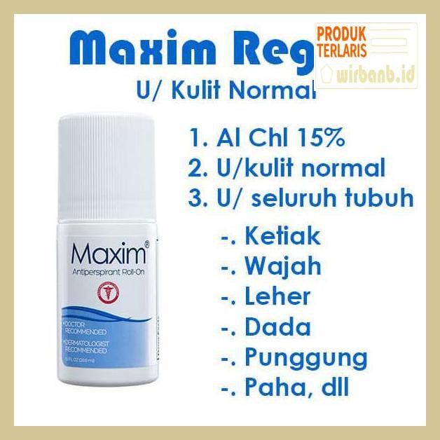 Hf667F58- Maxim Antiperspirant, Deodorant Rol On - 30 Ml G5S4S56-