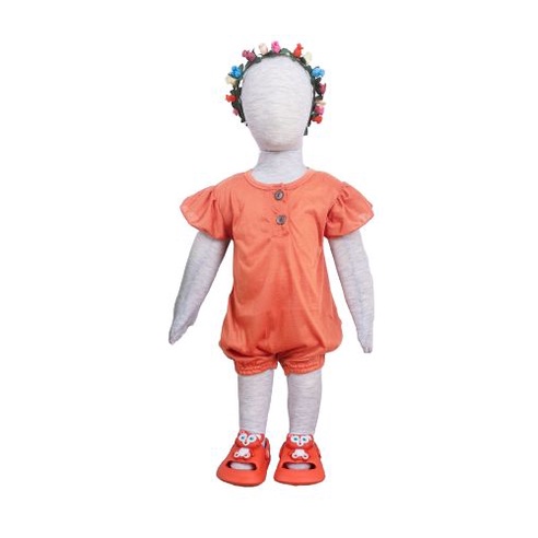 ZASKIYA - Ivy Romper Ruffle 0-2 Tahun /Jumper Bayi Anak Perempuan