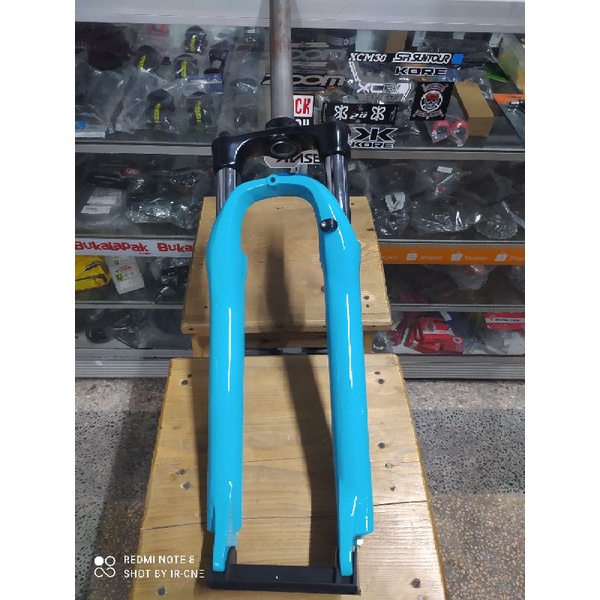 Fork SR suntour xct oversize 28,6mm mtb 26"  preload v-brake,suspensi mtb dan XCE 26" 28,6 discbrake