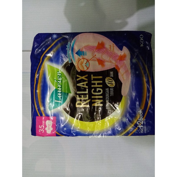 Laurier Relax Night 35cm 12's / Laurier Relax Night 35cm  12+2's / Laurier Relax Night 30cm 16's / L