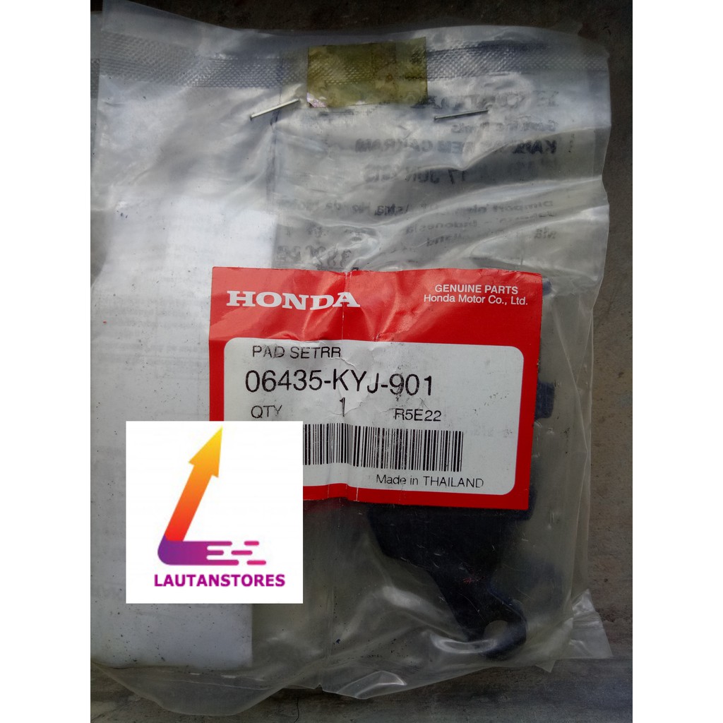 06435-KYJ-901 Disped Dispad Kampas Rem Belakang CBR 250 ORI AHM (IMPOR THAILAND)
