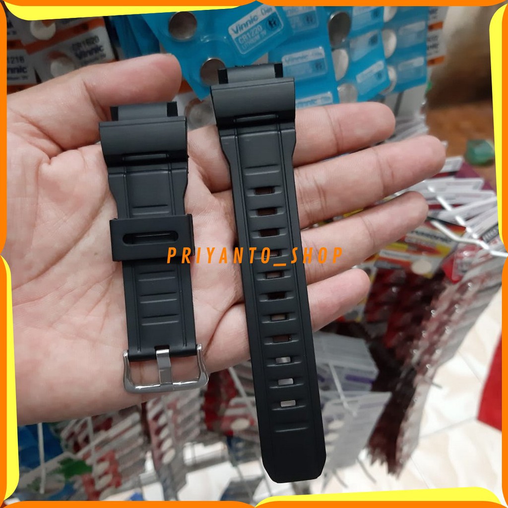 STRAP TALI JAM SKMEI 1245 RUBBER STRAP WATCH JAM TANGAN SKMEI 1245 HITAM