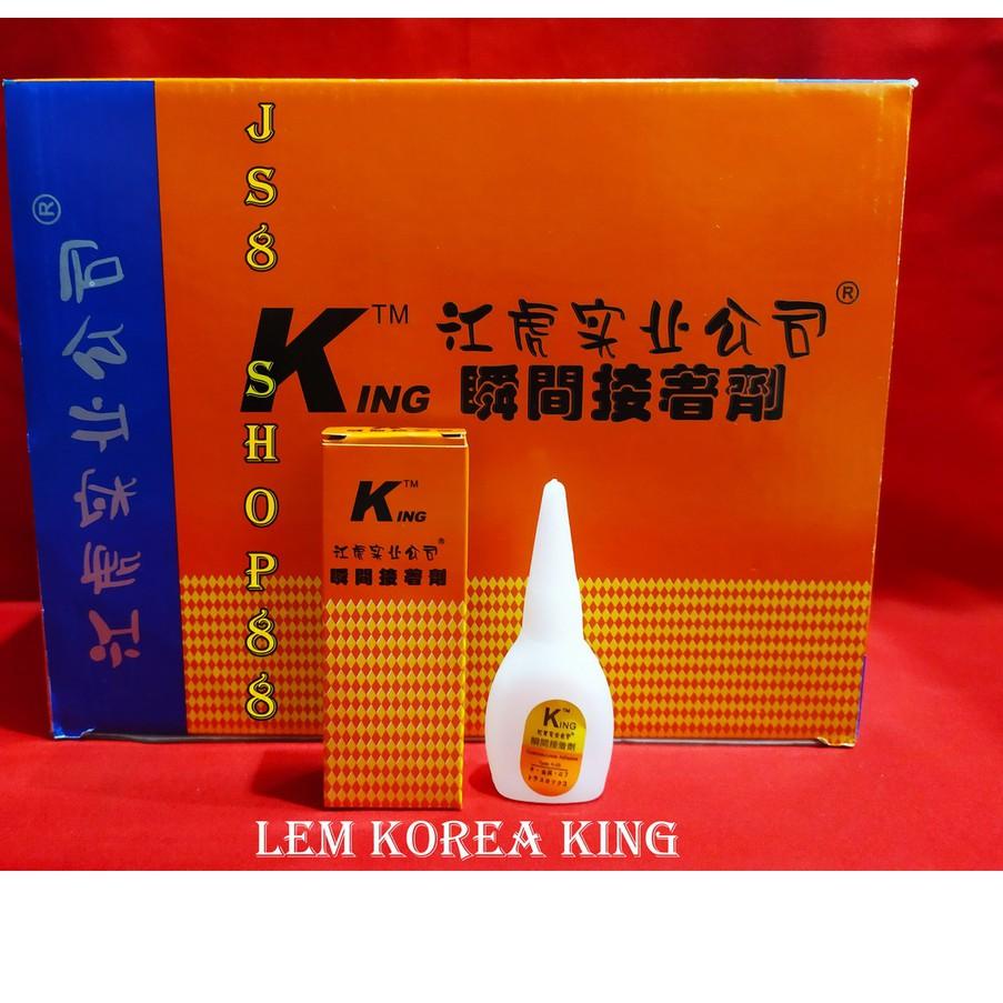 

xvd⭐008 (PER BOX) LEM KOREA KING / LEM POWER GLUE KING / LEM TETES CAIR KING [OH90],.
